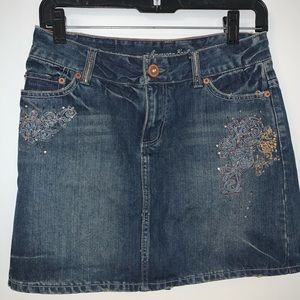Jean skirt